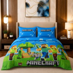 Minecraft Bedsheet