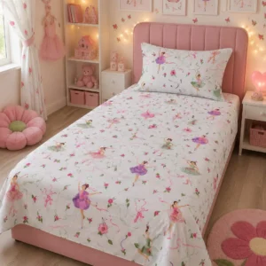 Ballerina Floral Bedsheet
