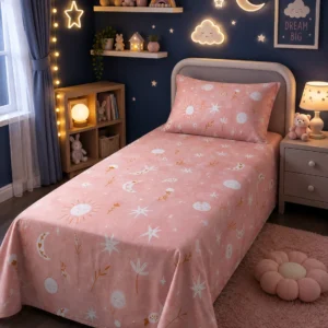 Moon and Star Bed Sheet