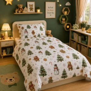 Christmas Snowman Bedsheet