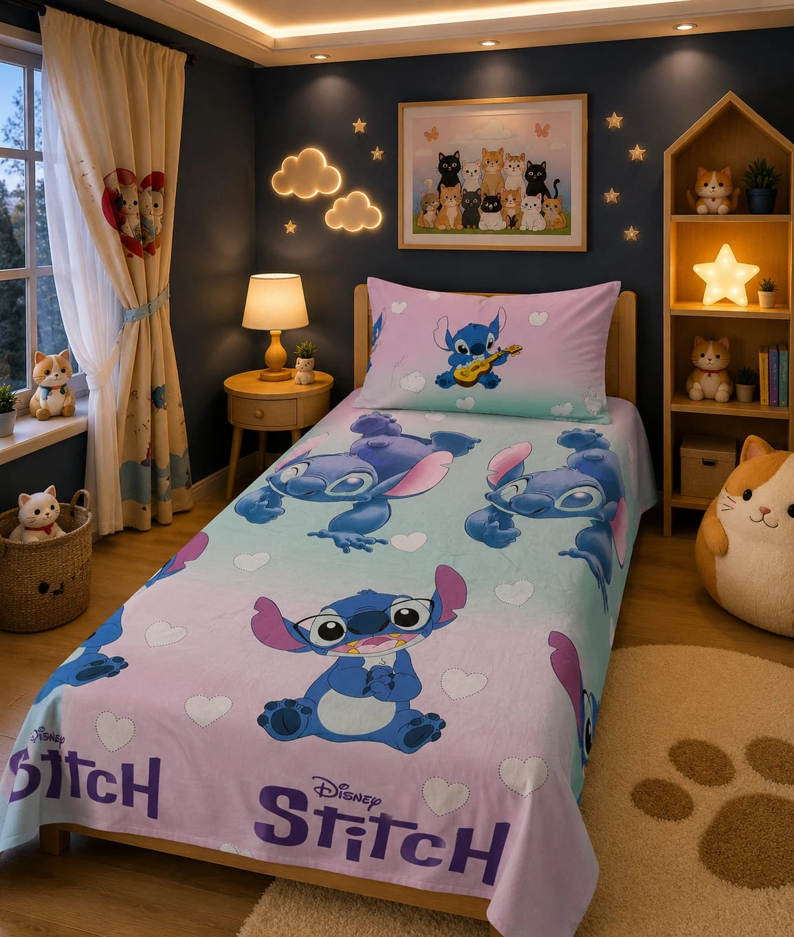 Disney Stitch Bedsheet