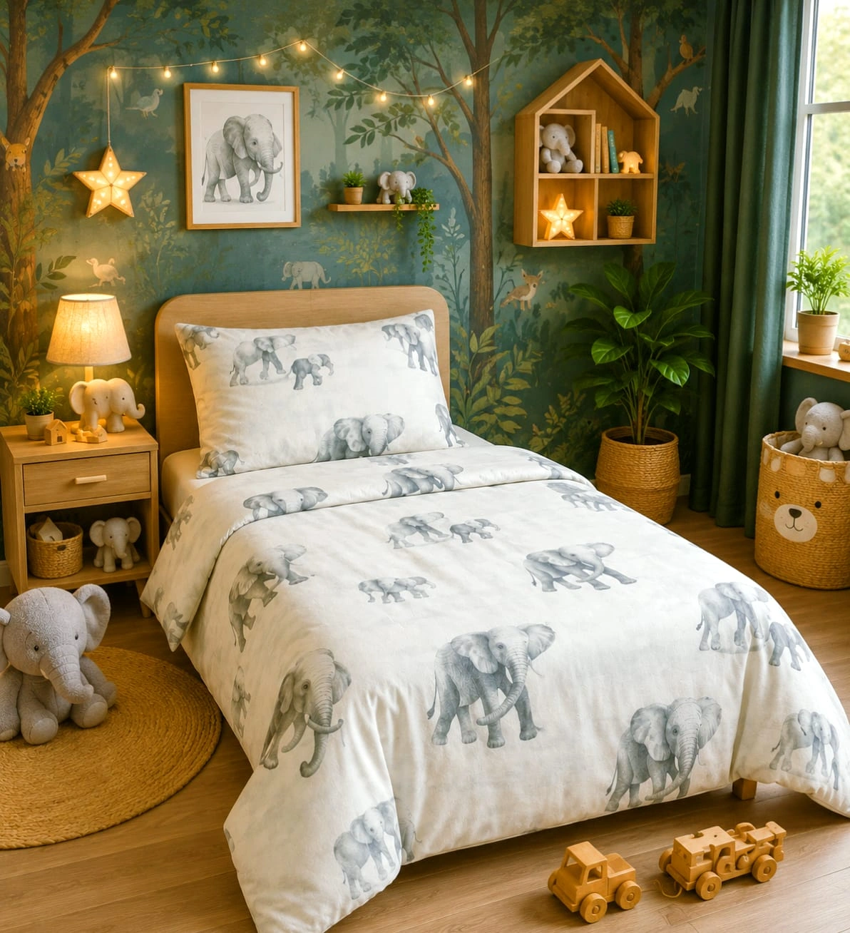 Elephant Bedsheet
