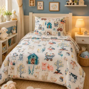 Farm Animals Bedsheet
