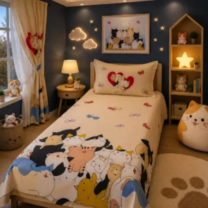 Kitten Squad Bedsheet